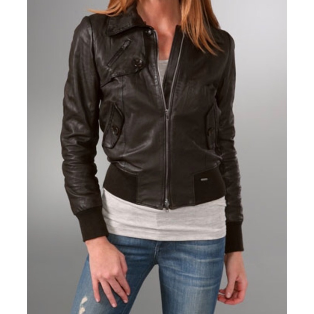 S.W.O.R.D. Bartlett’s leather jacket